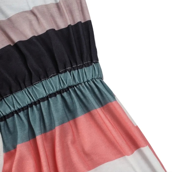 NWT Stripped Sun Dress - Picture 2 of 5